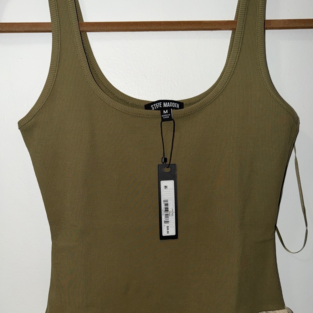 Steve Madden, M, Light Khaki, Linnea Dress - Picture 5 of 9